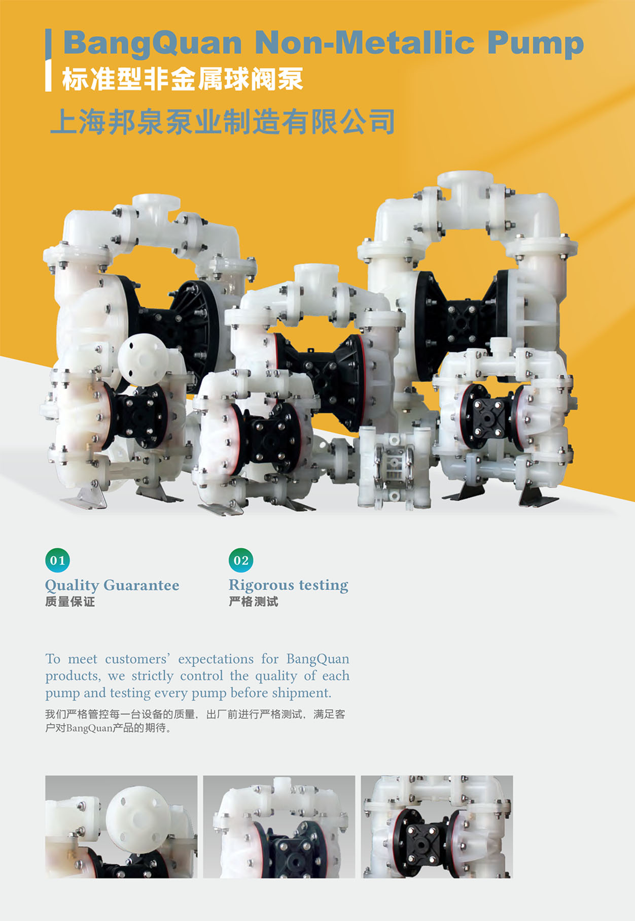 Non-metallic pneumatic diaphragm pump 非金屬氣動(dòng)隔膜泵
